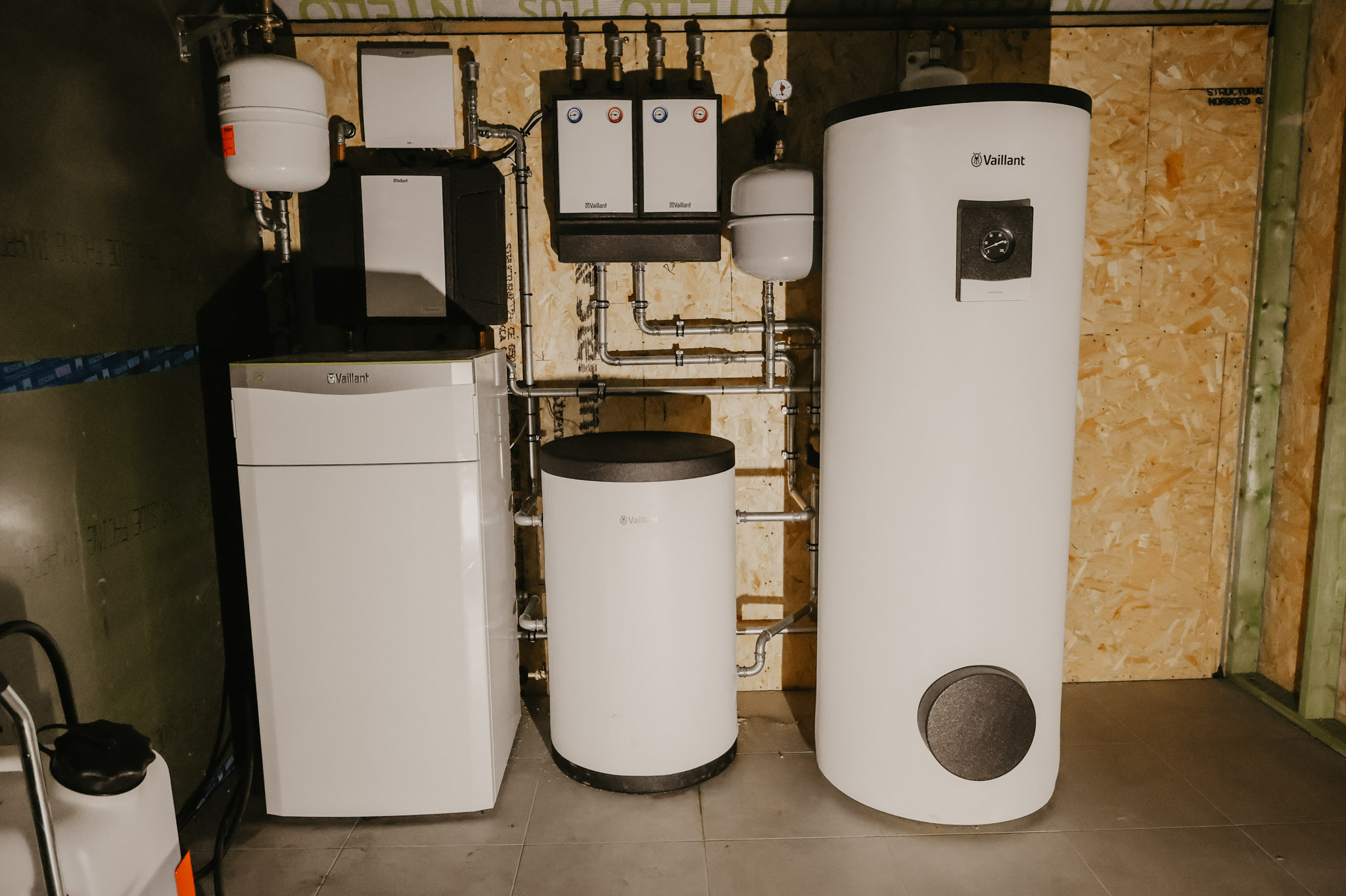 Warmtepomp installatie